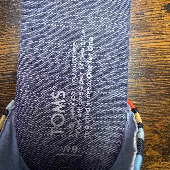 Toms Correa Sandal in Chambray size 9 - Picture 5 of 6